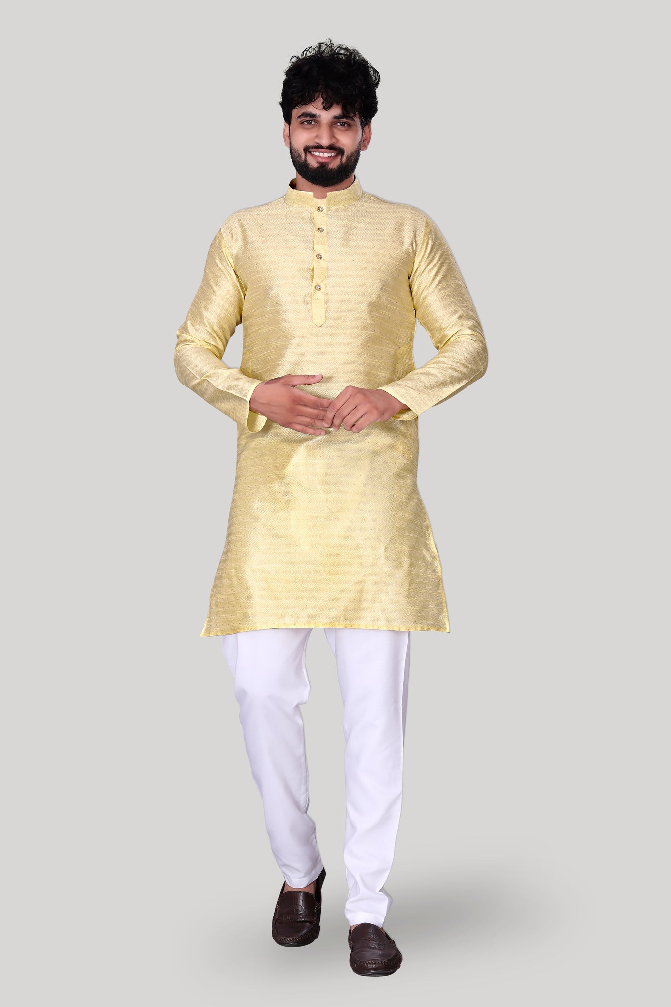 Latest Kurta Designs For Men Indian Kurta Pajama Set