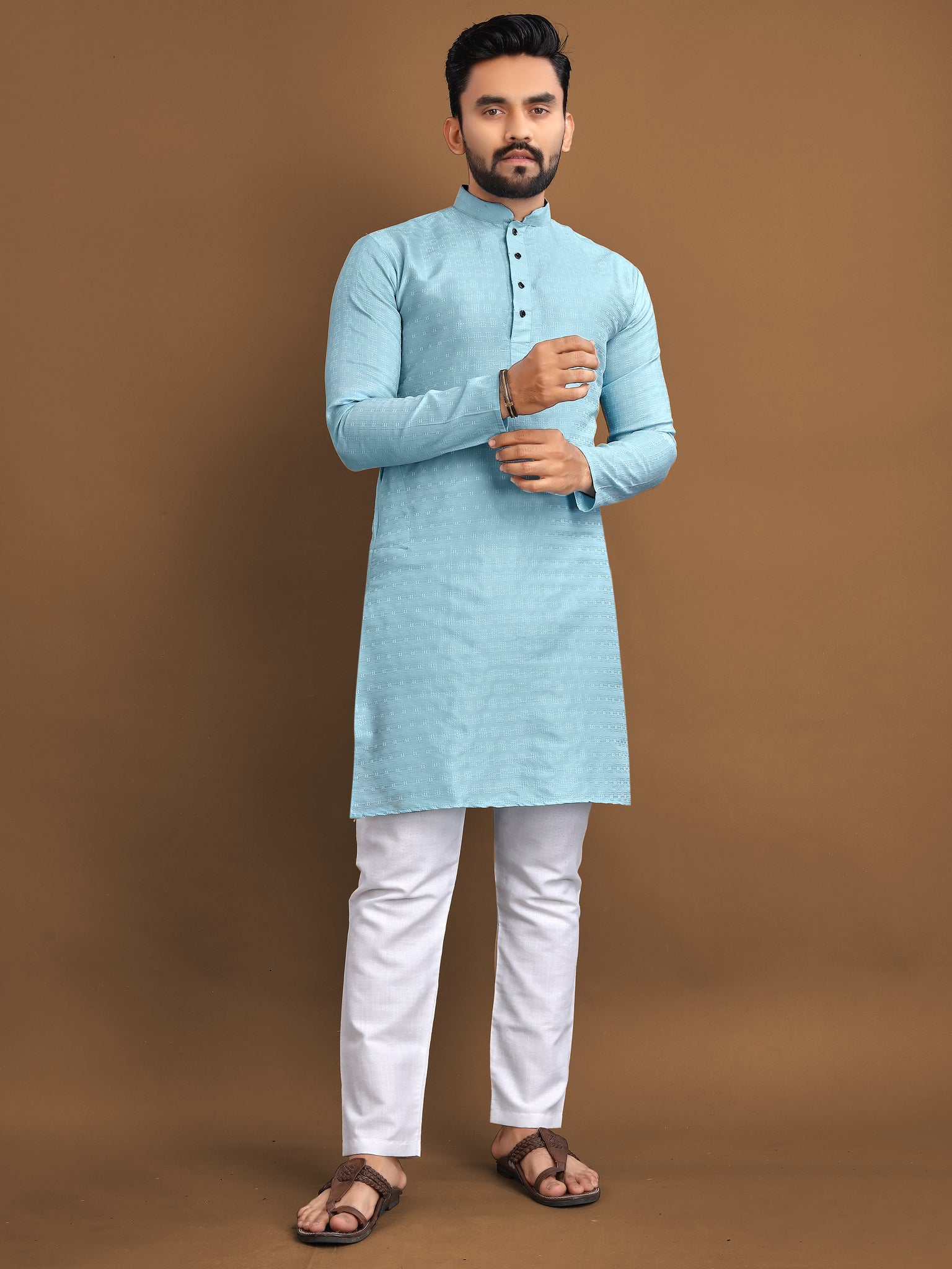 Latest Kurta Designs For Men Indian Kurta Pajama Set